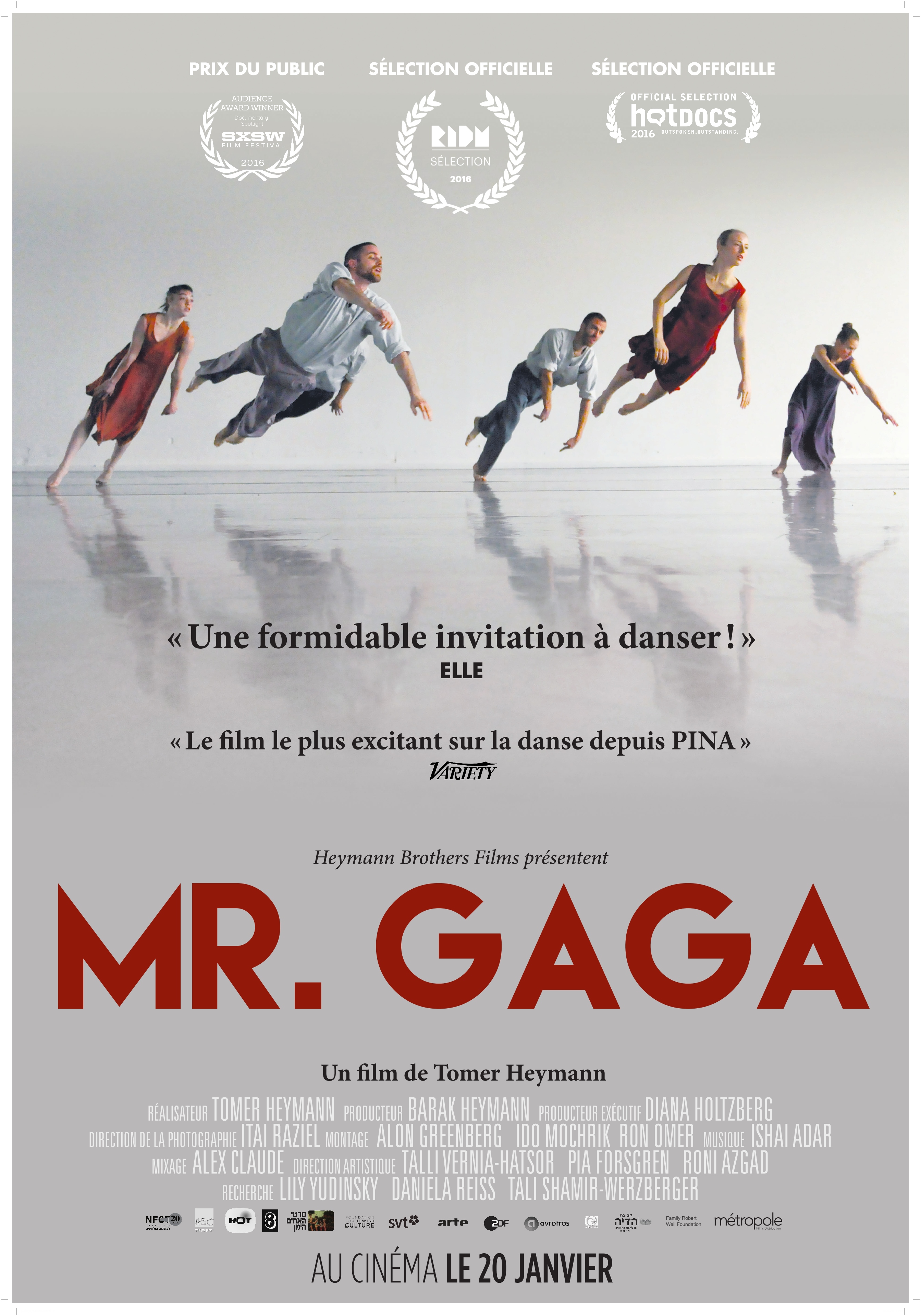 Mr. Gaga: A True Story Of Love And Dance Main Poster