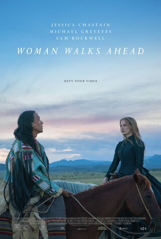 Woman Walks Ahead (2018) Main Poster
