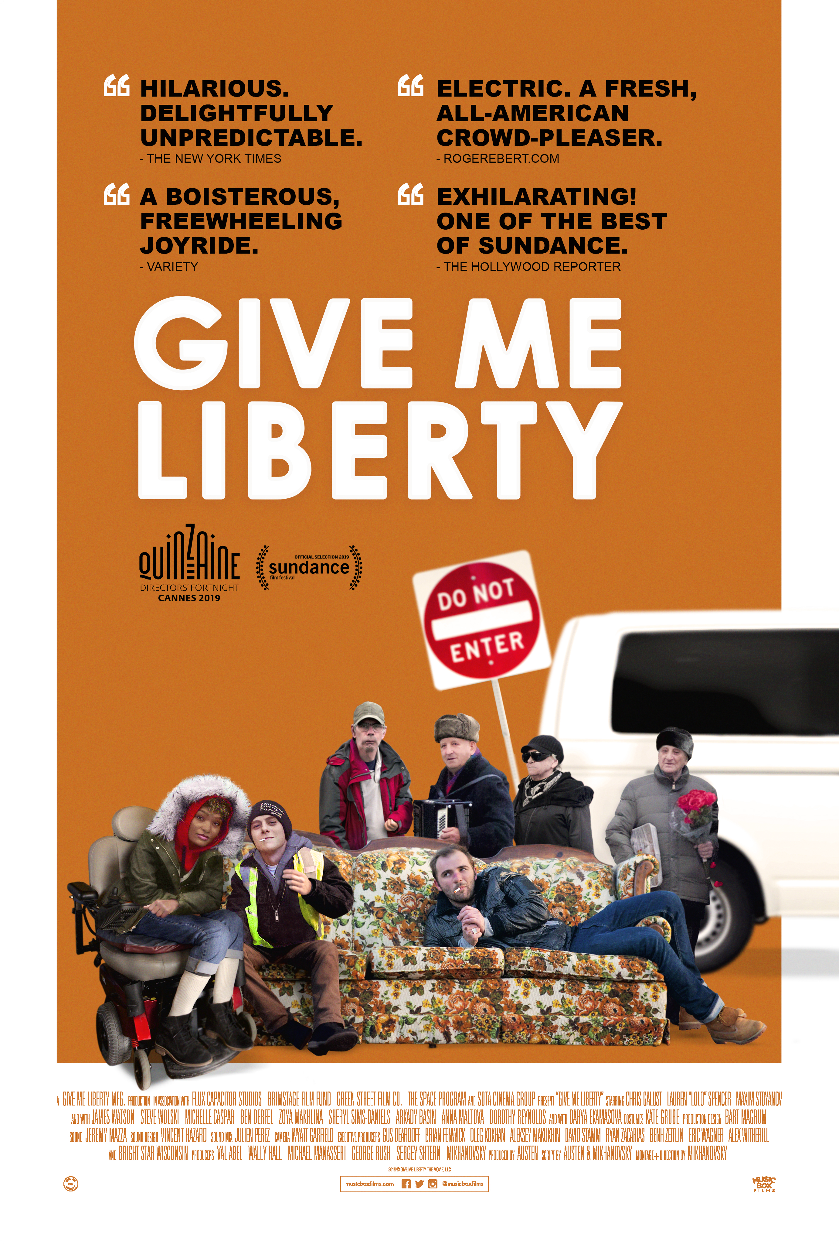 Give Me Liberty Main Poster