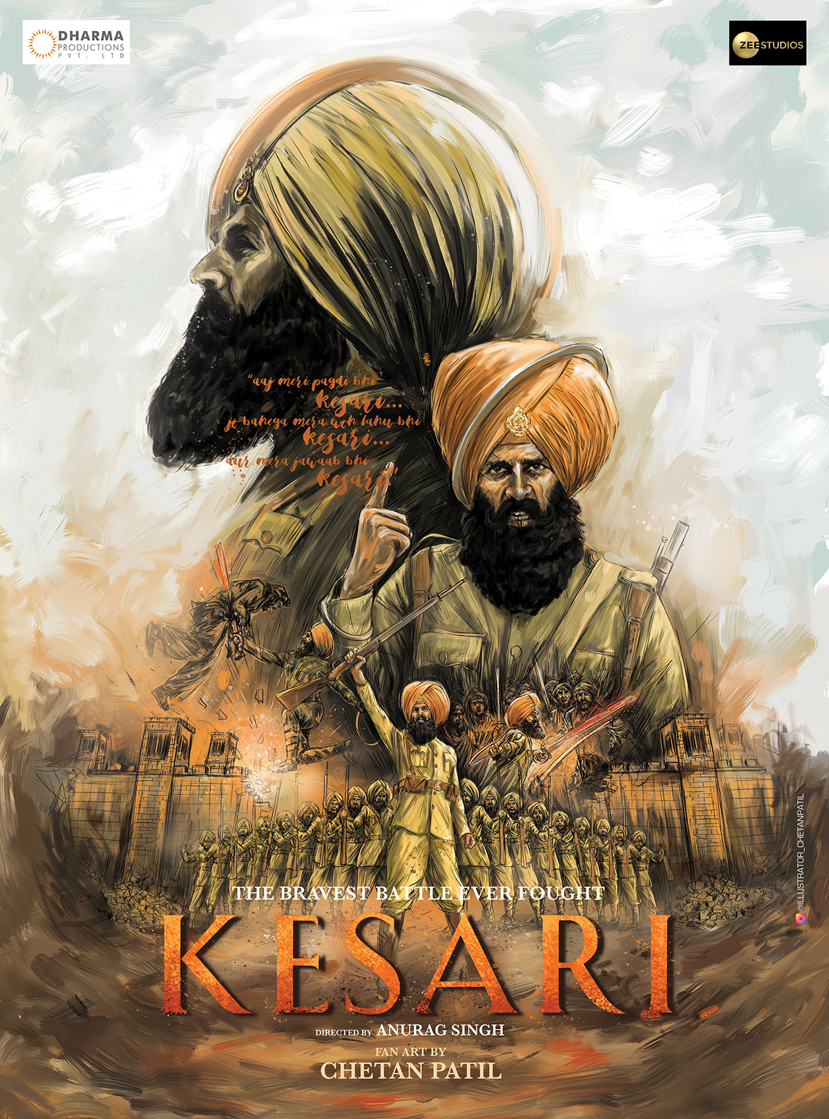 Kesari (2019) Poster #4