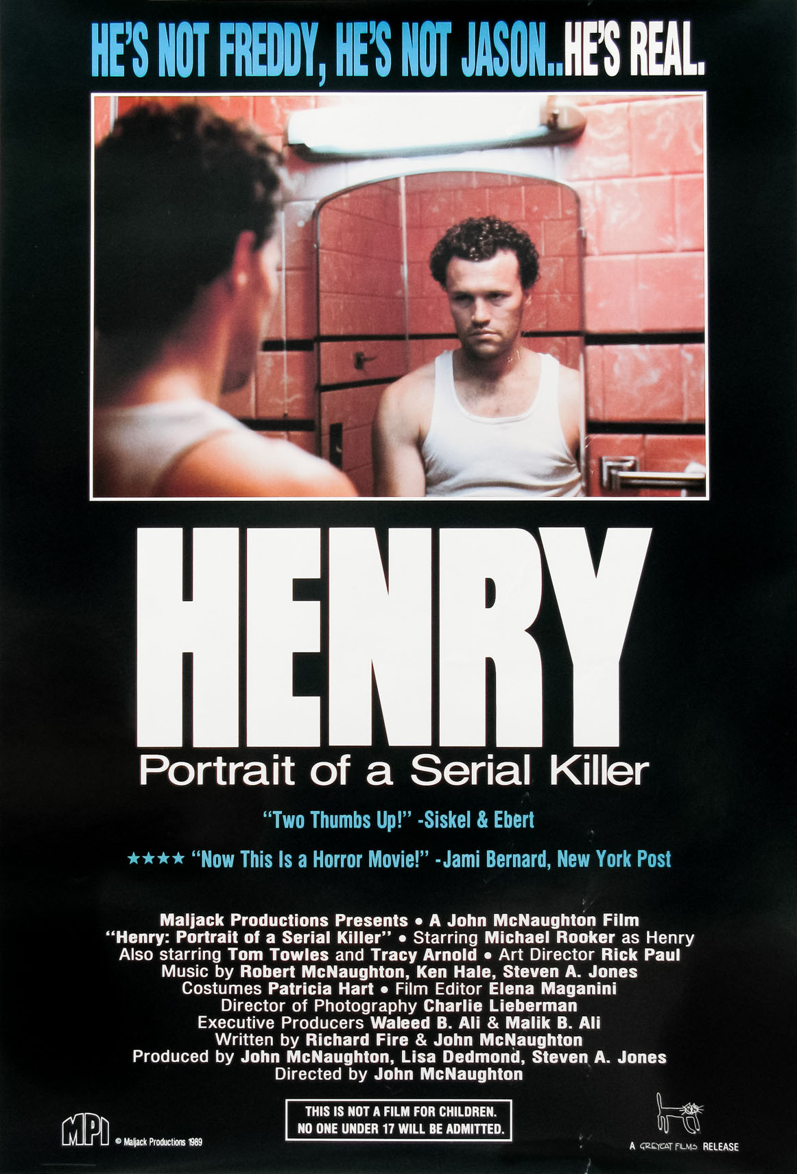 Henry: Portrait Of A Serial Killer Main Poster