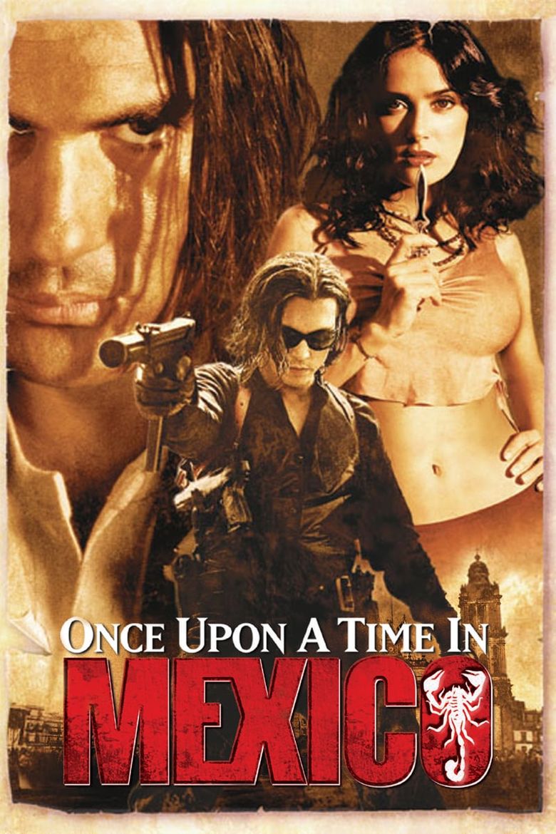 Once Upon A Time In Mexico Main Poster