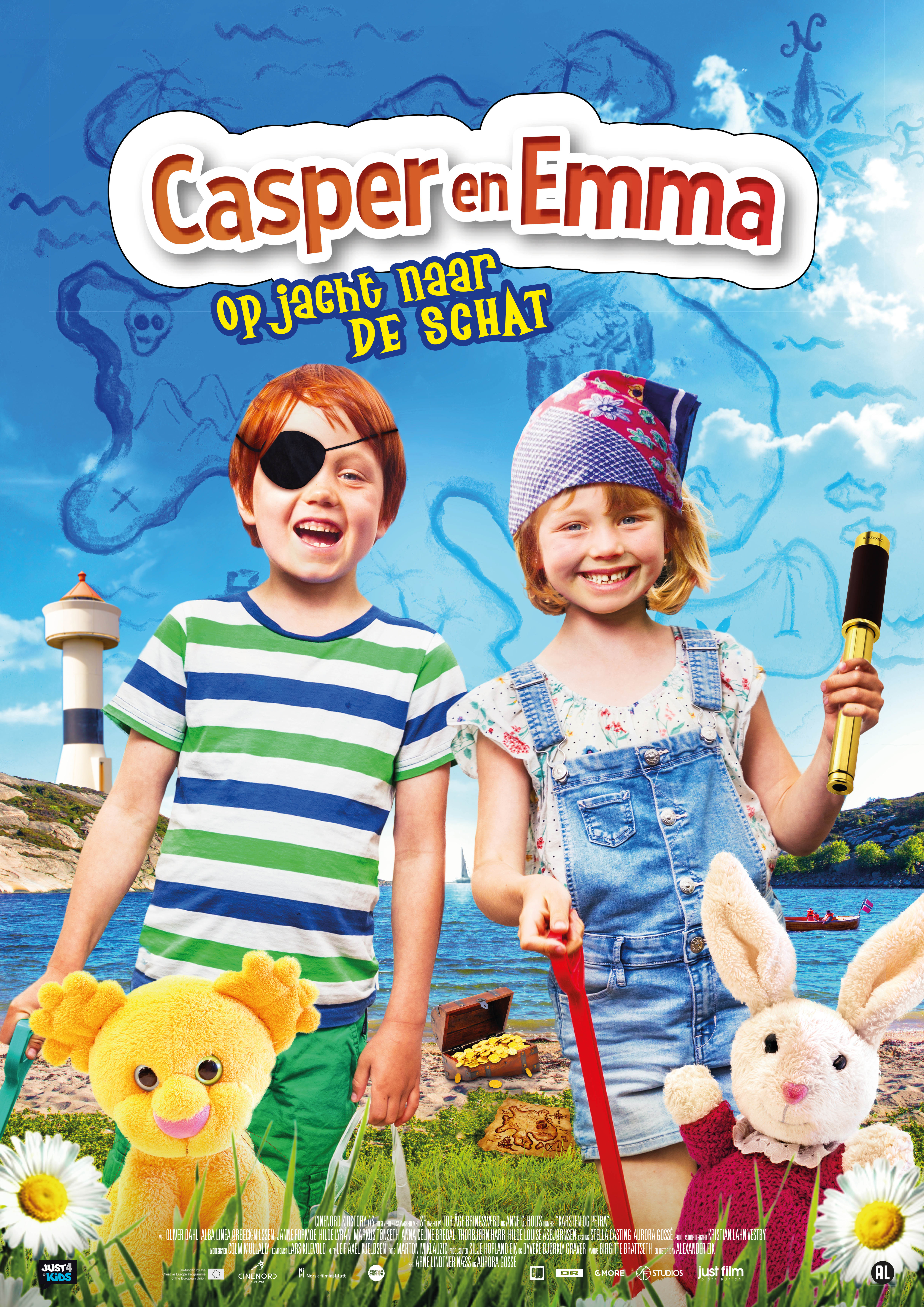 Casper And Emma Go Treasure Hunting Main Poster