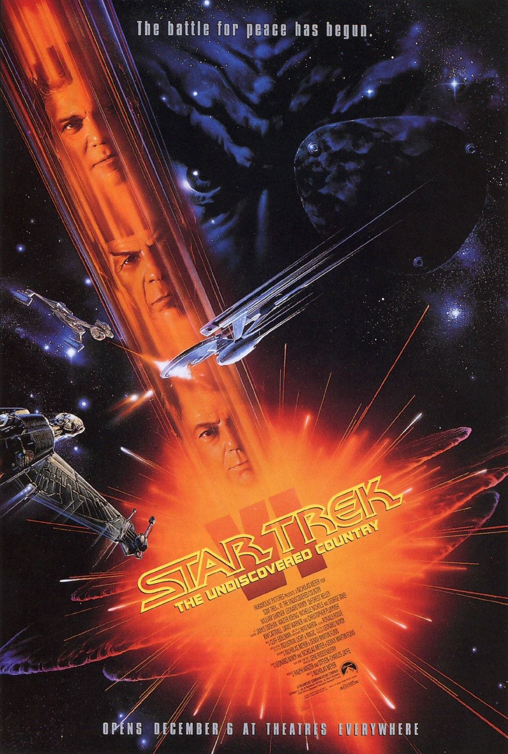 Star Trek VI: The Undiscovered Country (1991) Poster #1