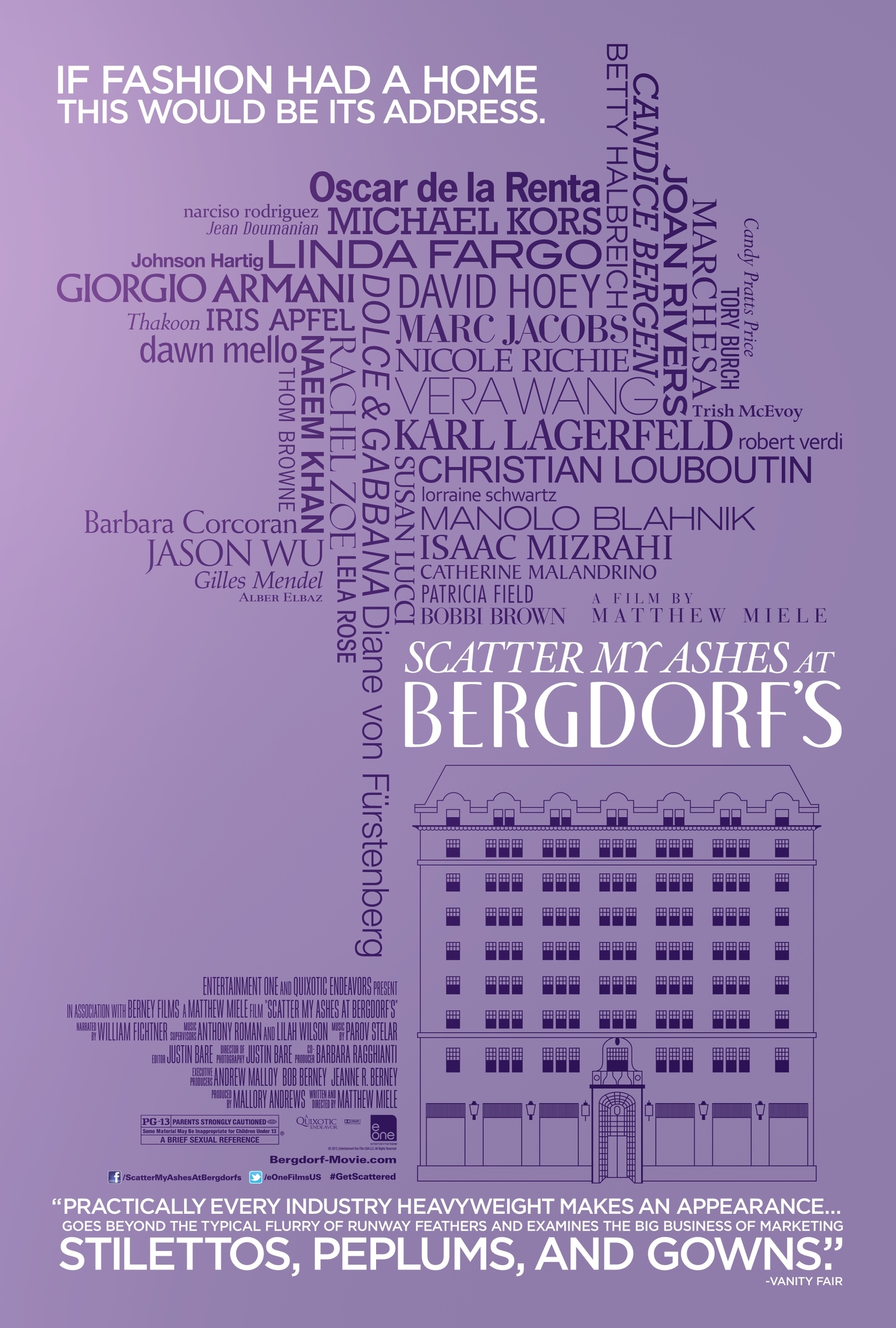 Scatter My Ashes At Bergdorf's Main Poster