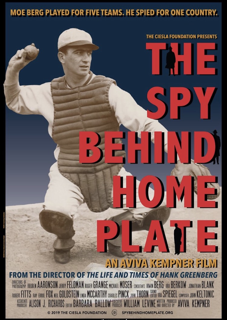 The Spy Behind Home Plate Main Poster