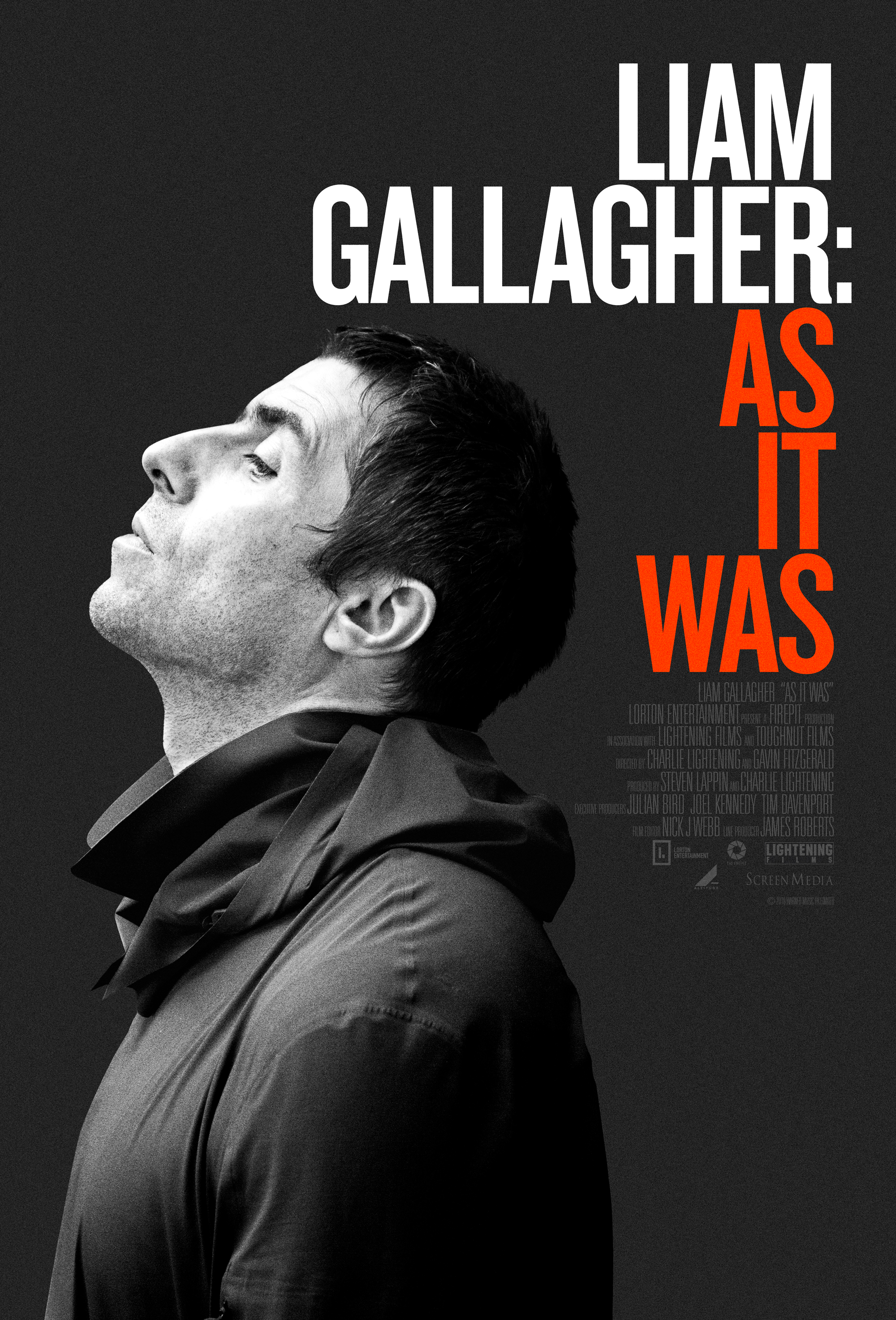 Liam Gallagher: As It Was Main Poster
