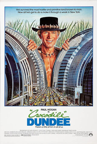 Crocodile Dundee (1986) Main Poster