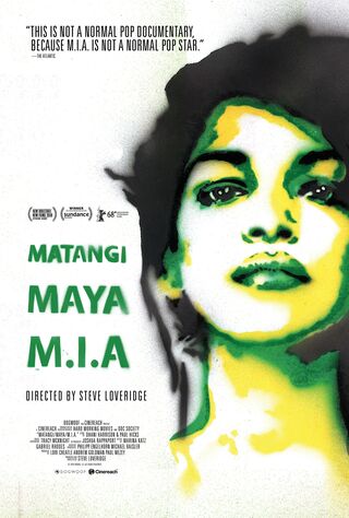 Matangi/Maya/M.I.A (2018) Main Poster