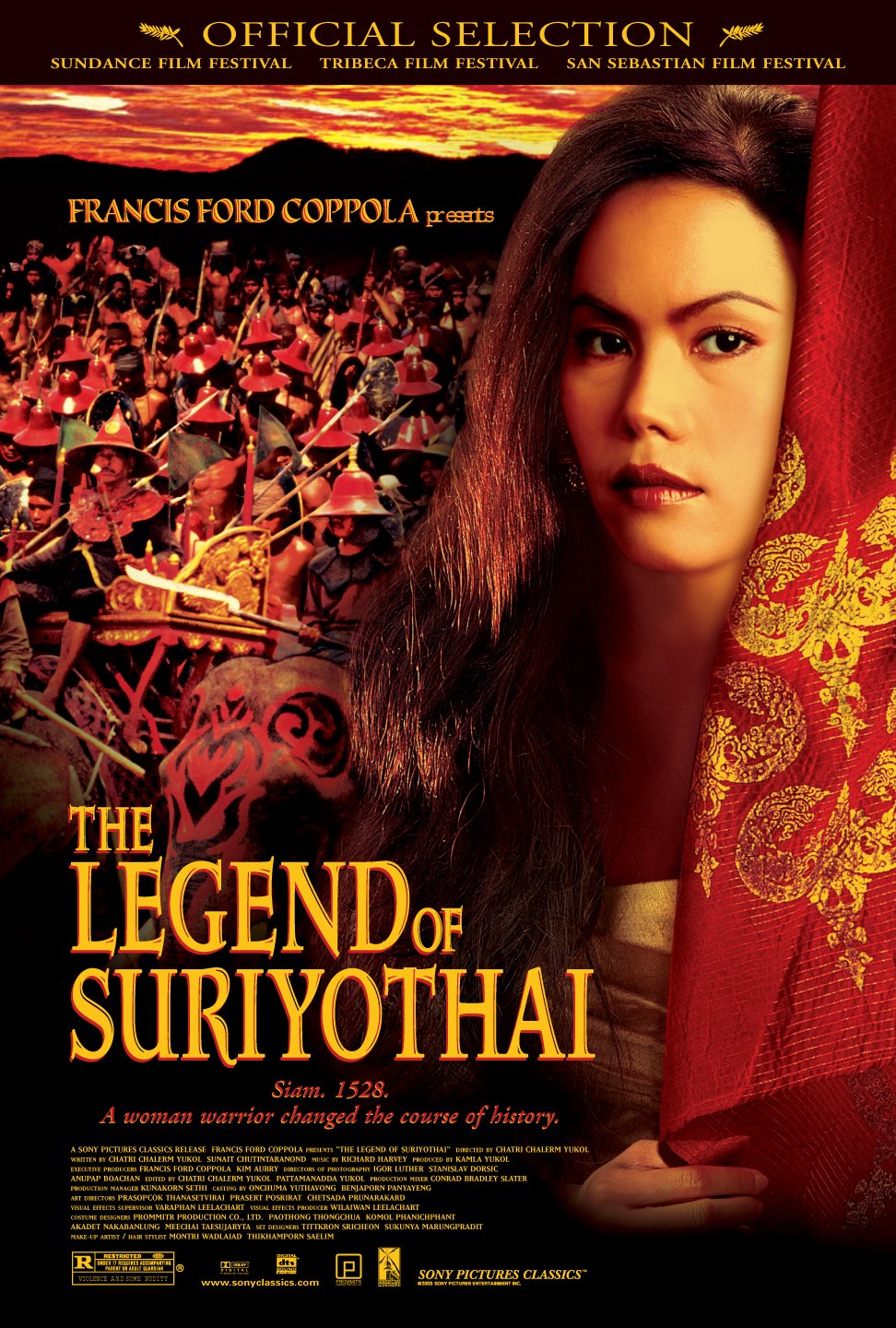 The Legend Of Suriyothai Main Poster