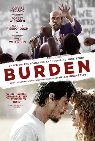 Burden (2020) Main Poster