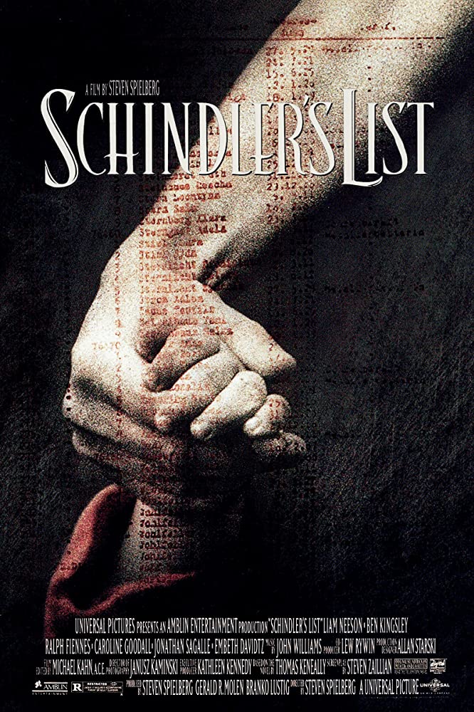 Schindler's List Main Poster