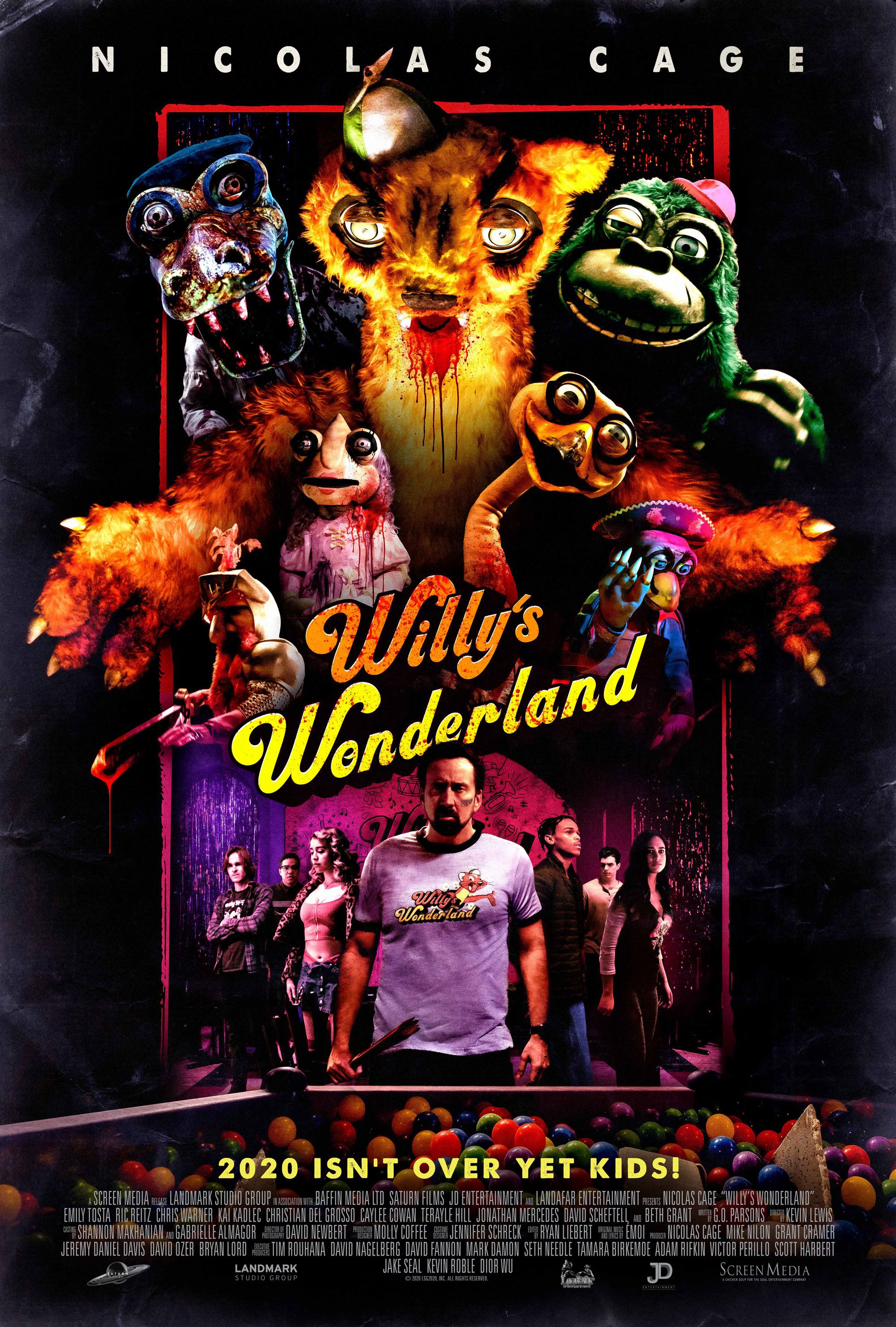 Willy's Wonderland Main Poster