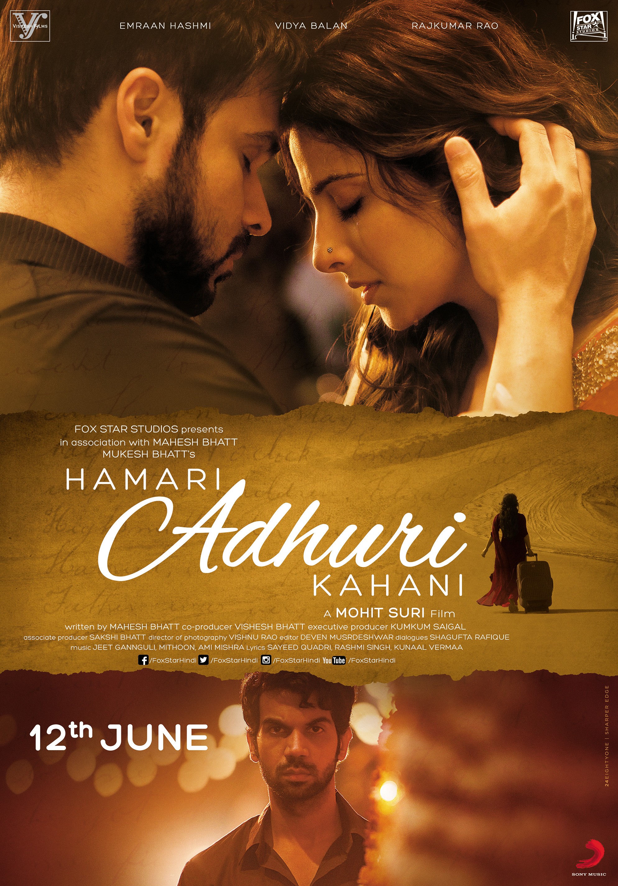 Hamari Adhuri Kahani (2015) Main Poster