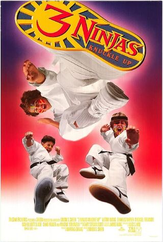 3 Ninjas: Knuckle Up (1995) Main Poster