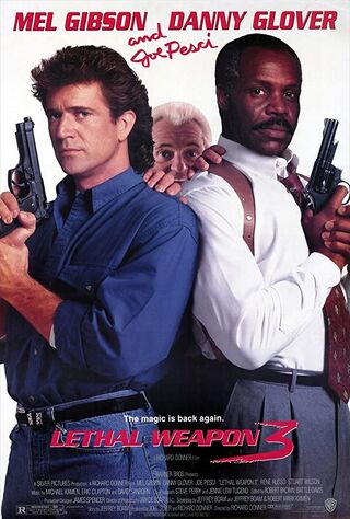 Lethal Weapon 3 (1992) Main Poster