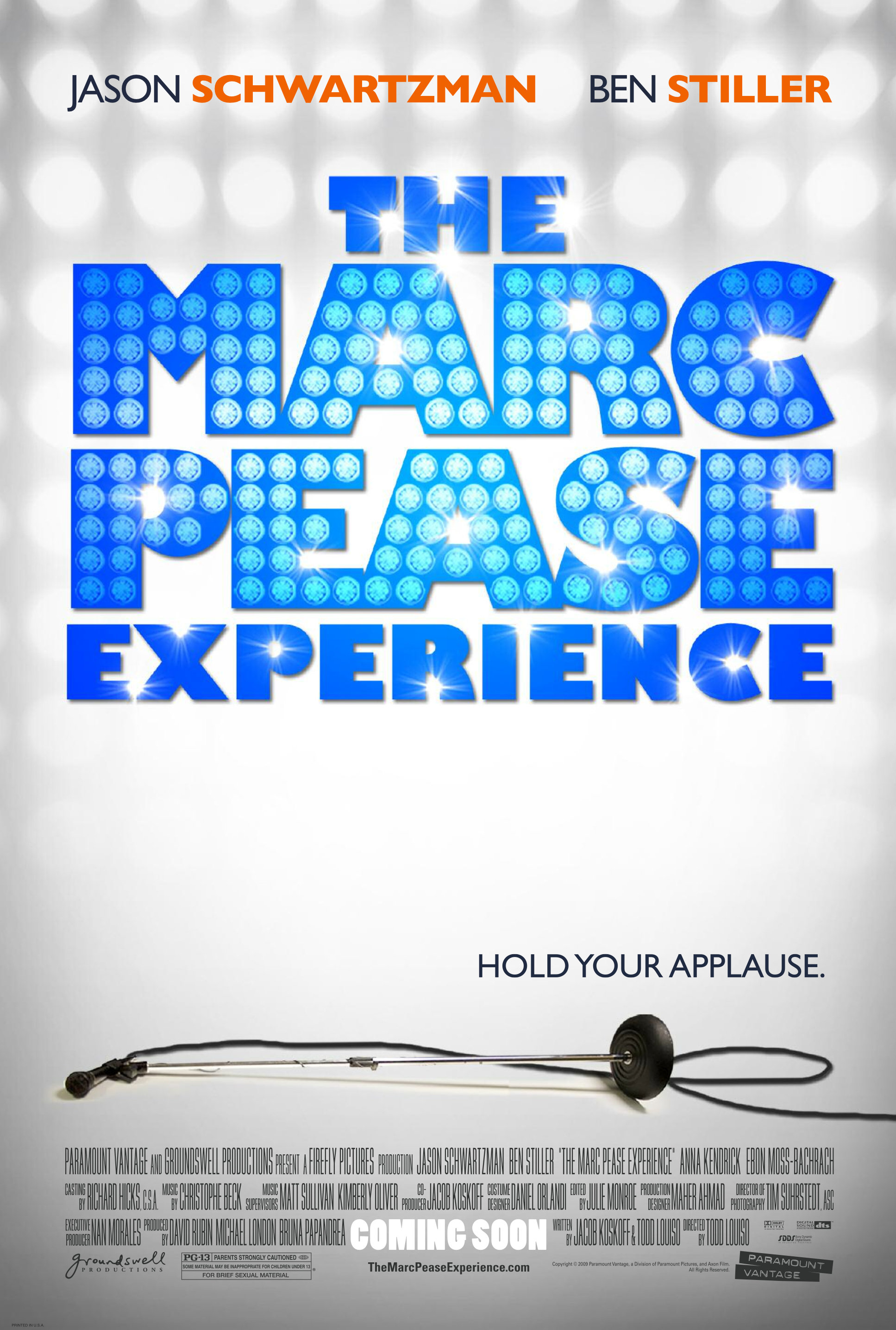 The Marc Pease Experience Main Poster
