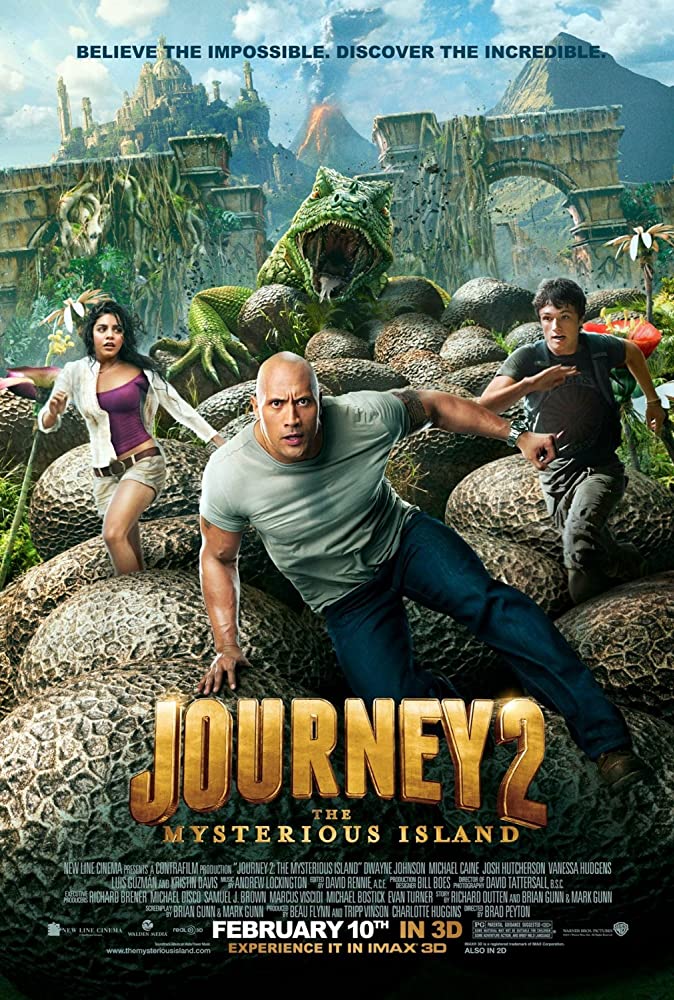 Journey 2: The Mysterious Island (2012) Main Poster