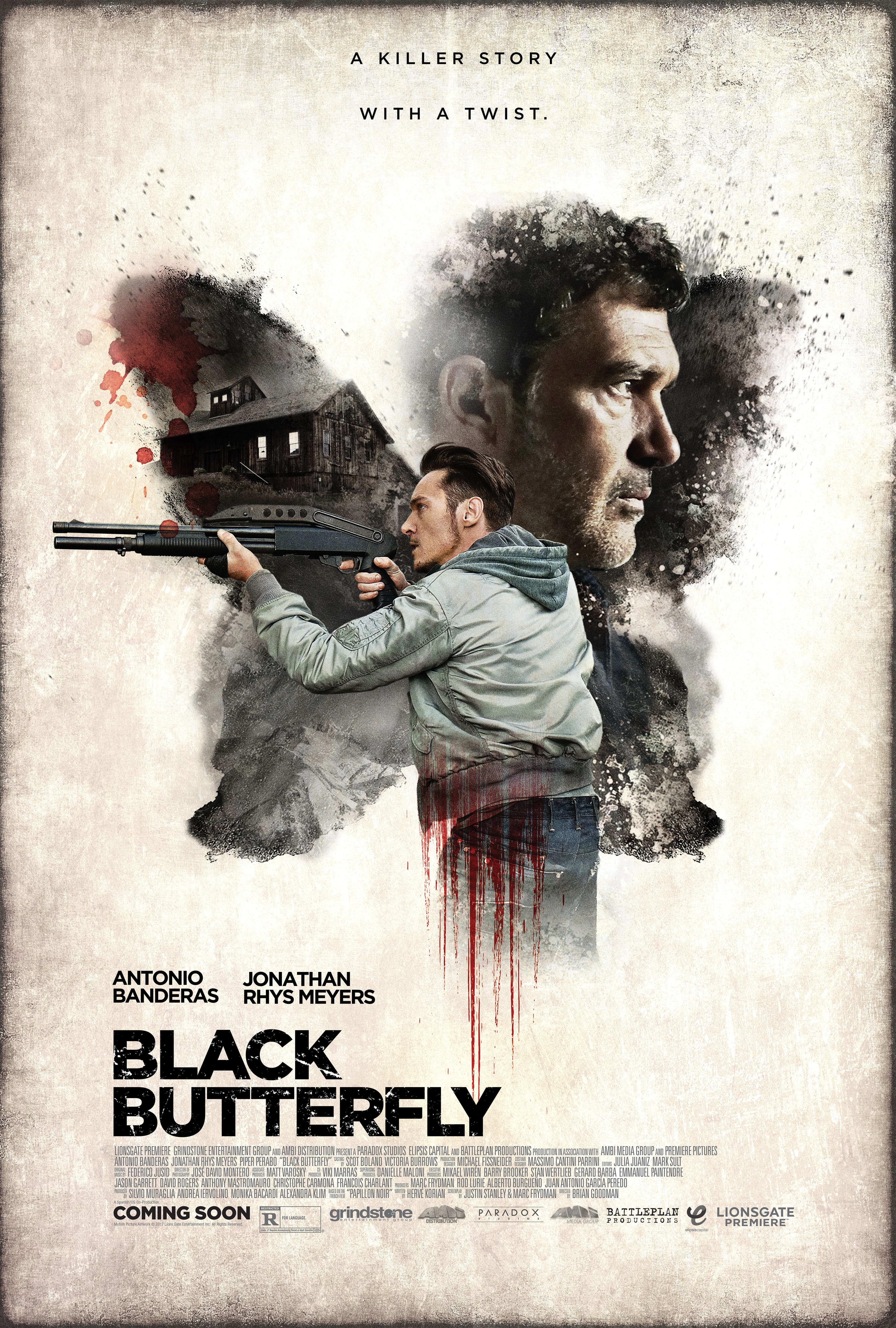 Black Butterfly Main Poster