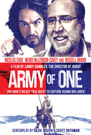 Army Of One (2016) Main Poster