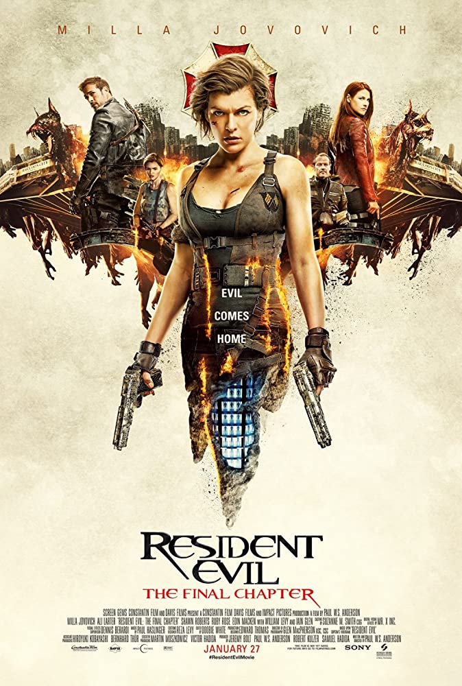 Resident Evil: The Final Chapter Main Poster