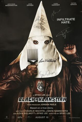 BlacKkKlansman (2018) Main Poster