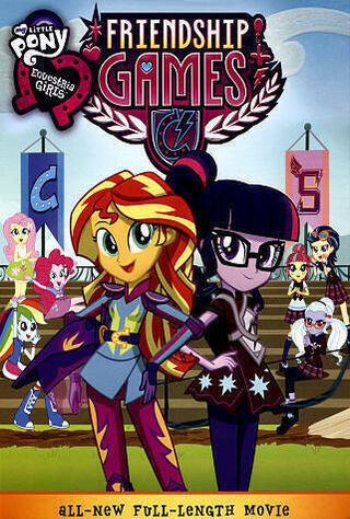 My Little Pony: Equestria Girls - Friendship Games (2015) Main Poster