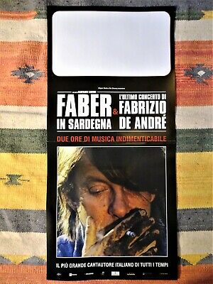 Faber In Sardegna & L'ultimo Concerto Di Fabrizio De André Main Poster