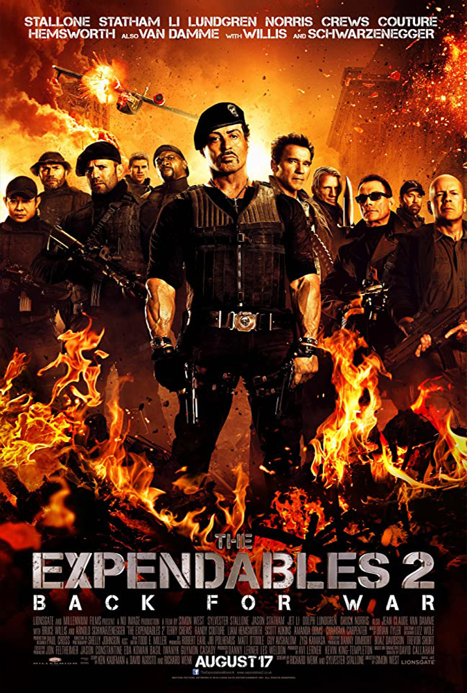 The Expendables 2 Main Poster