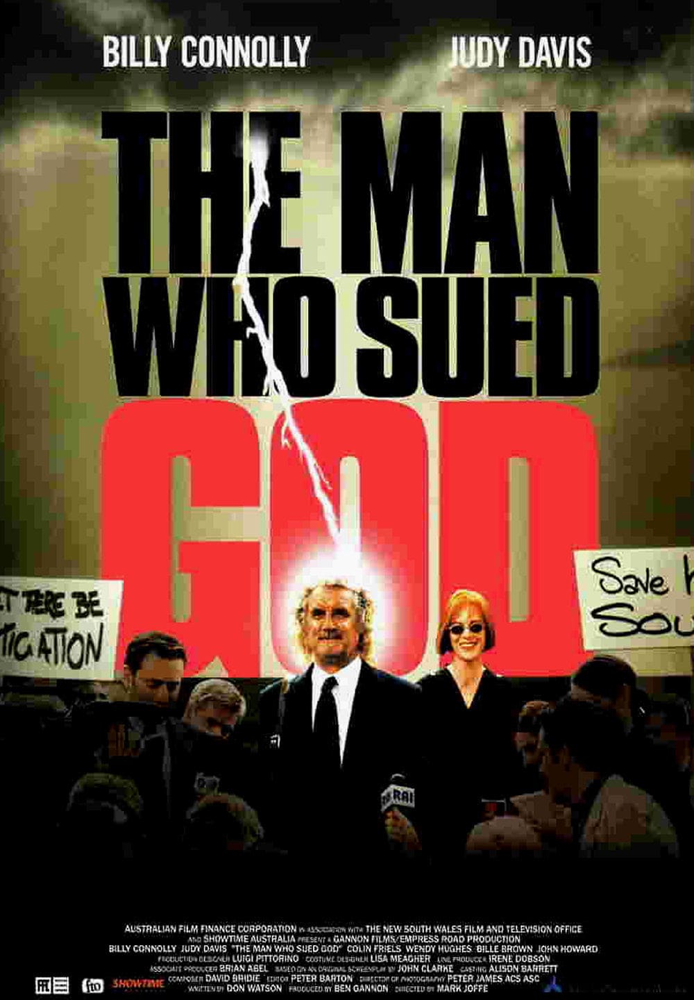 The Man Who Sued God Main Poster