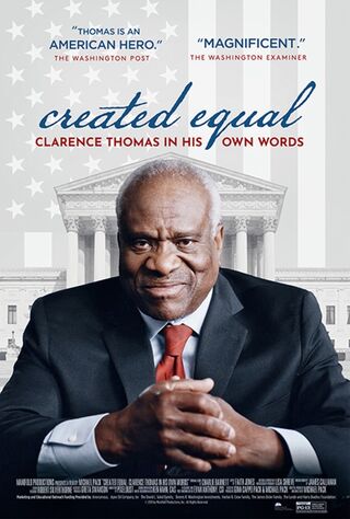 Created Equal: Clarence Thomas In His Own Words (2020) Main Poster