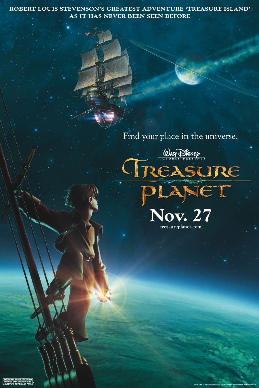 Treasure Planet Main Poster