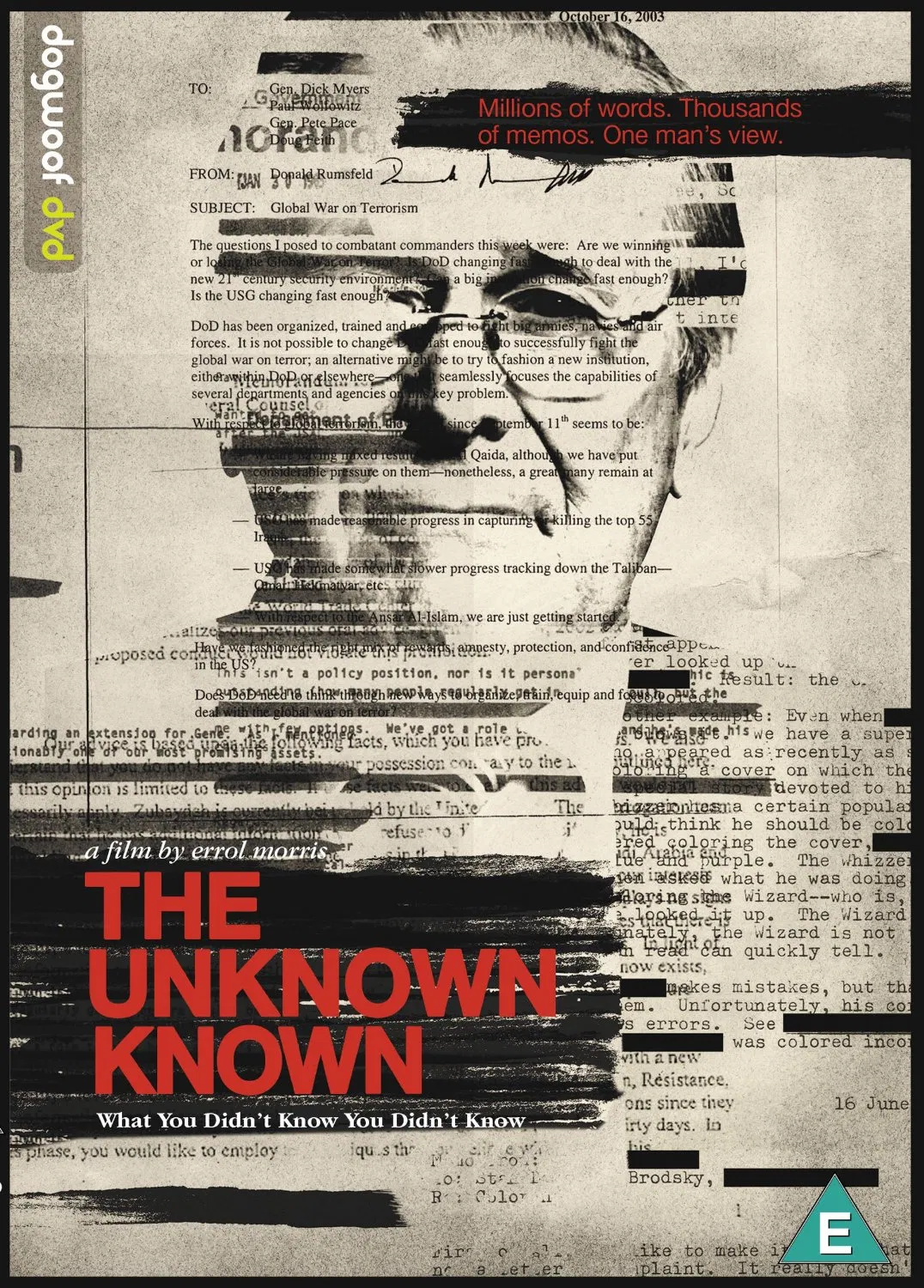 The Unknown Known Main Poster