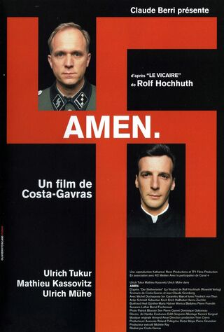 Amen. (2002) Main Poster