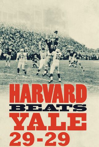 Harvard Beats Yale 29-29 (2008) Main Poster