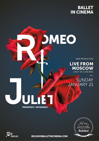 The Bolshoi Ballet: Live From Moscow - Romeo And Juliet Main Poster