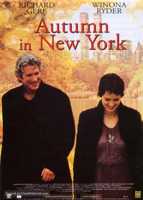 Autumn In New York Main Poster