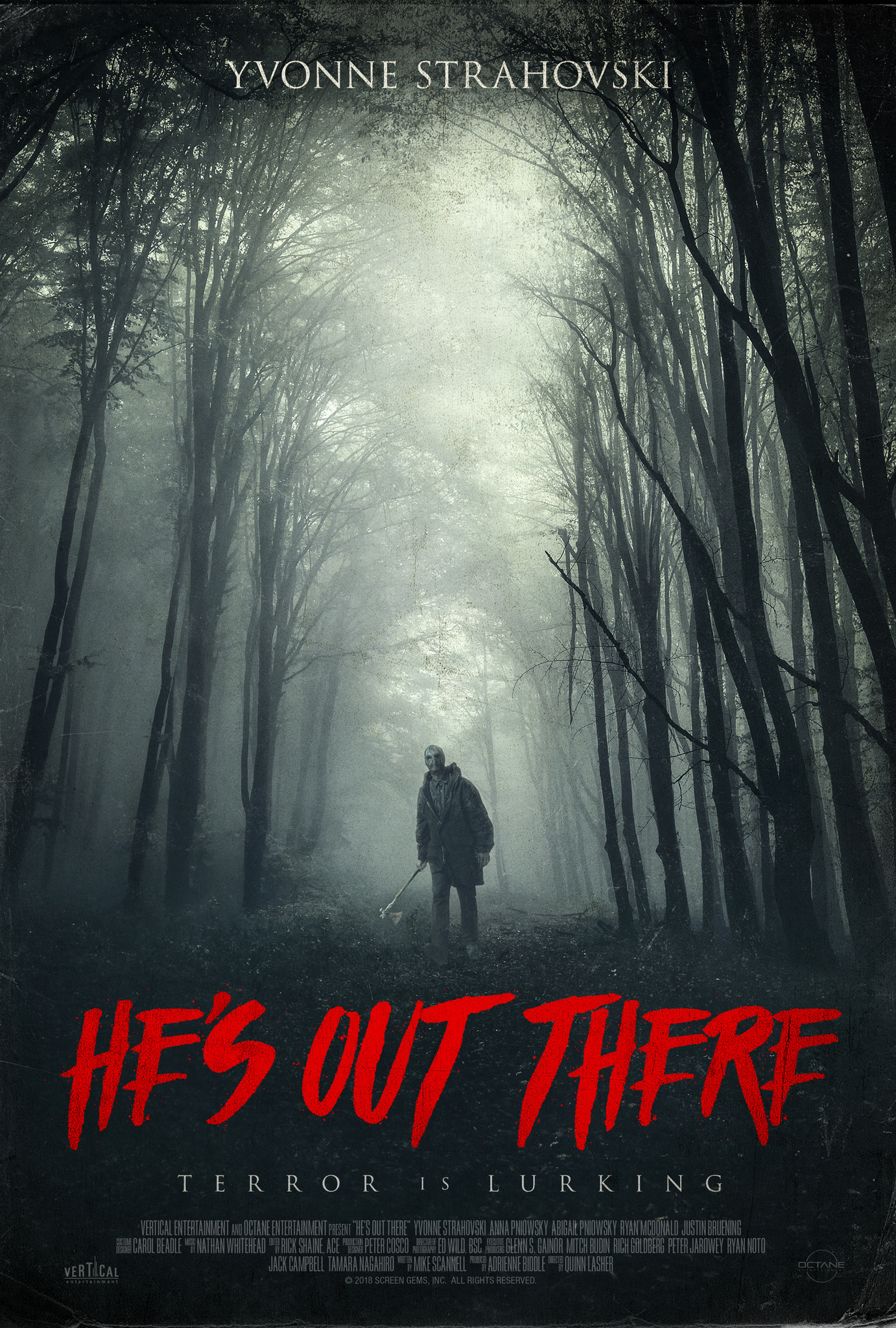He's Out There Main Poster
