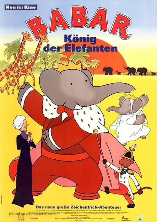 Babar: King Of The Elephants Main Poster