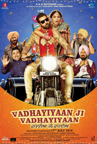 Vadhayiyaan Ji Vadhayiyaan (2018) Main Poster