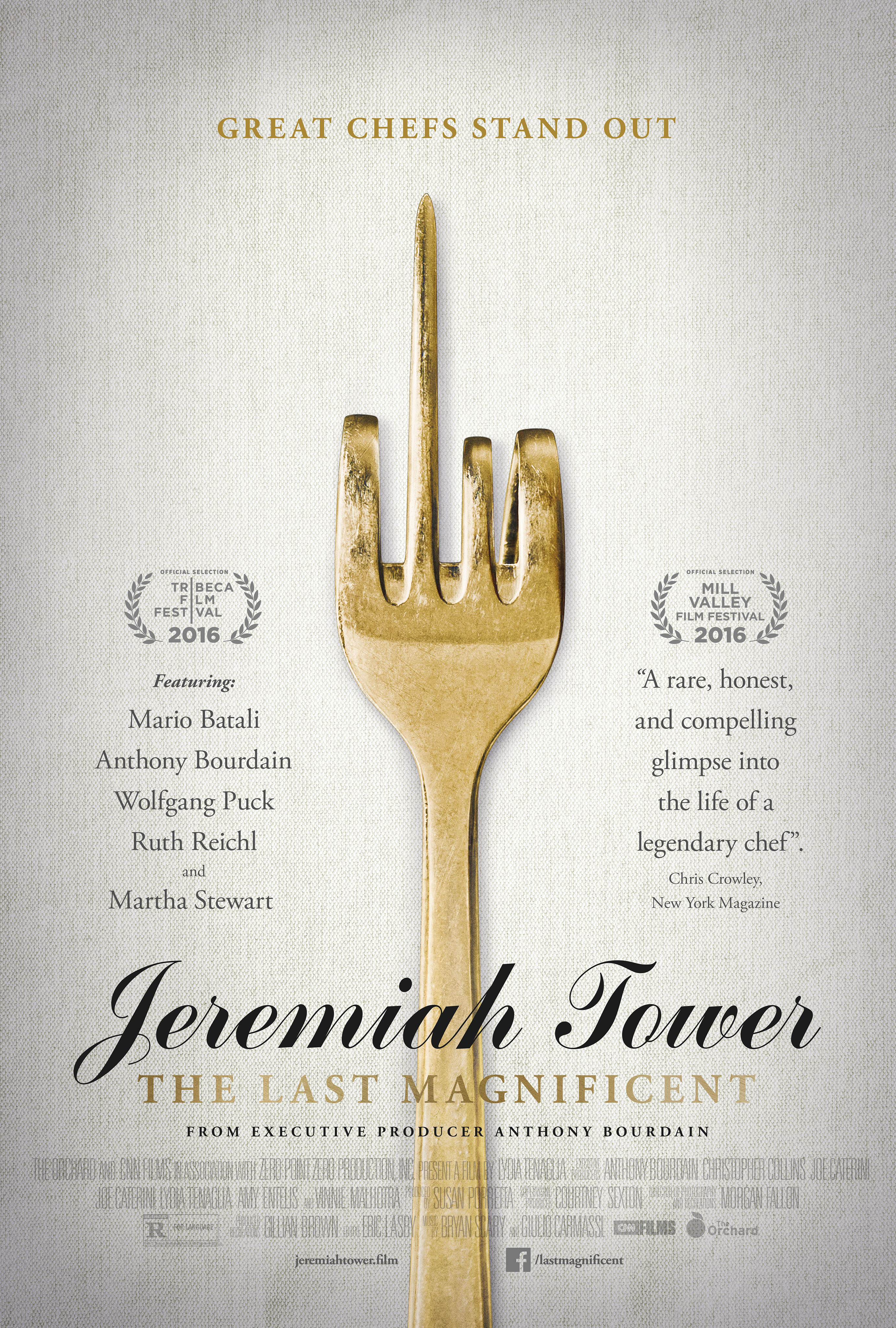 Jeremiah Tower: The Last Magnificent (2017) Main Poster
