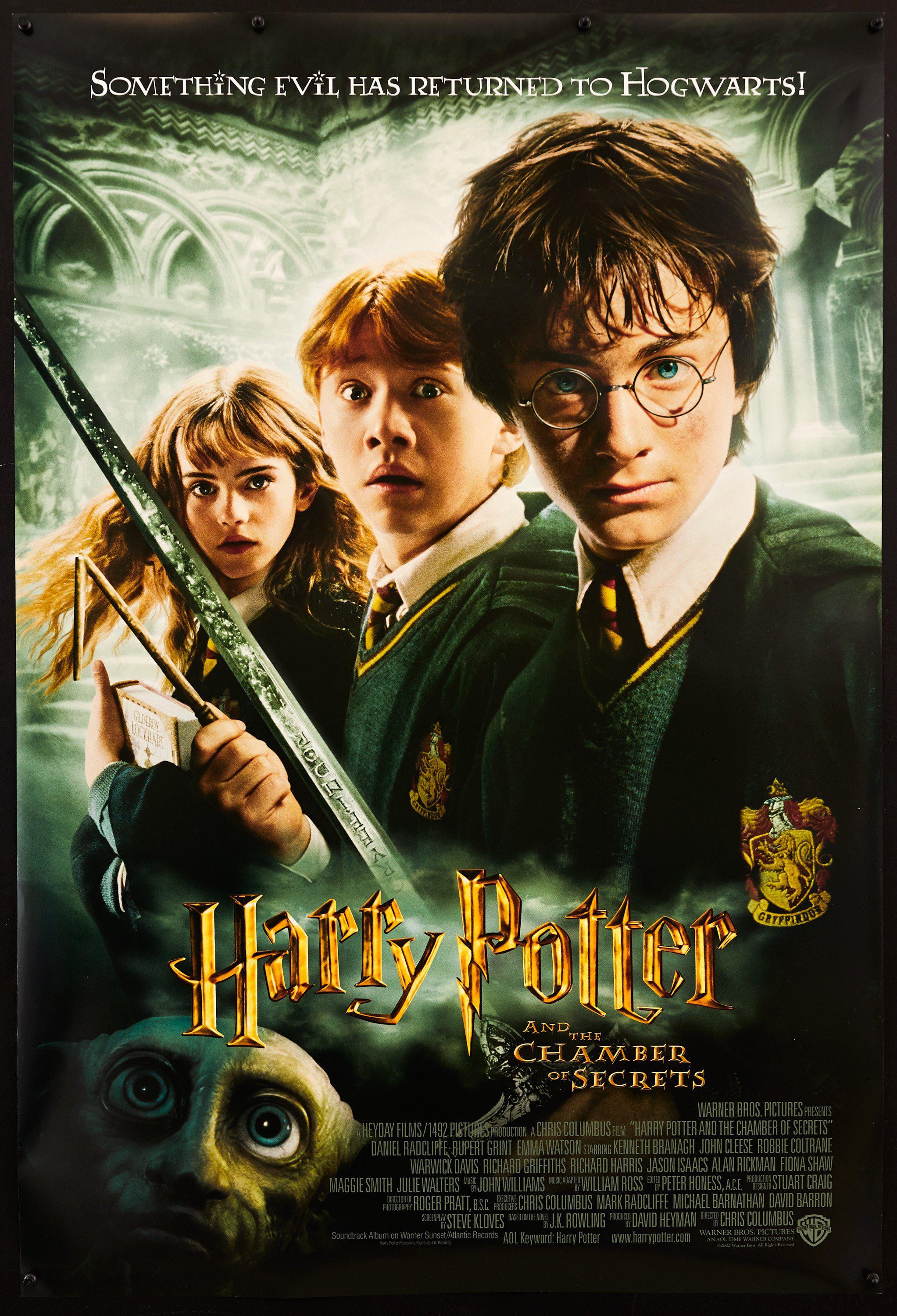Harry Potter and the Chamber of Secrets (2002) Poster #2