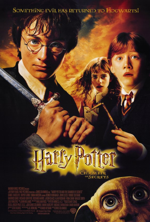 Harry Potter and the Chamber of Secrets (2002) Poster #3