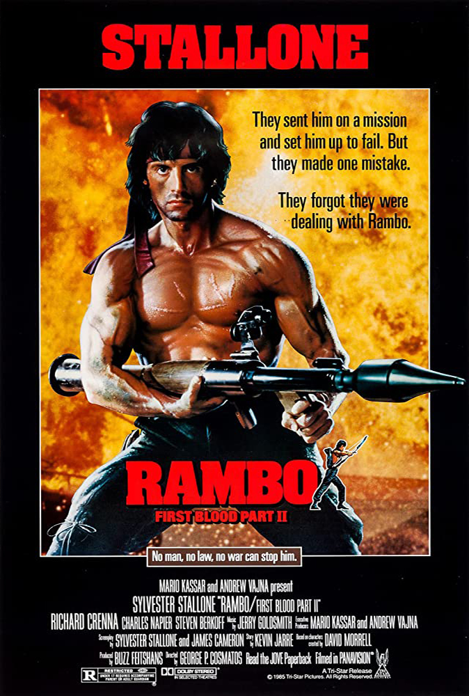 Rambo: First Blood Part II Main Poster