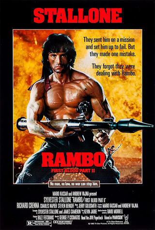 Rambo: First Blood Part II (1985) Main Poster