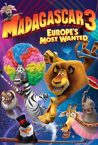 Madagascar 3: Europe's Most Wanted (2012) Main Poster