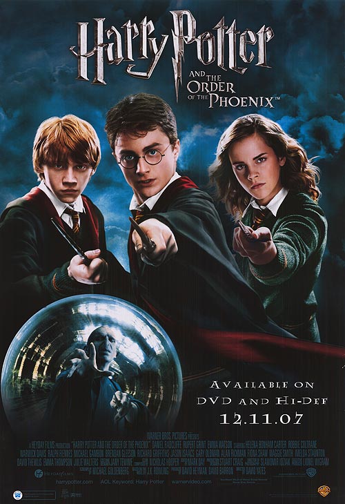 harry potter order of the phoenix movie poster