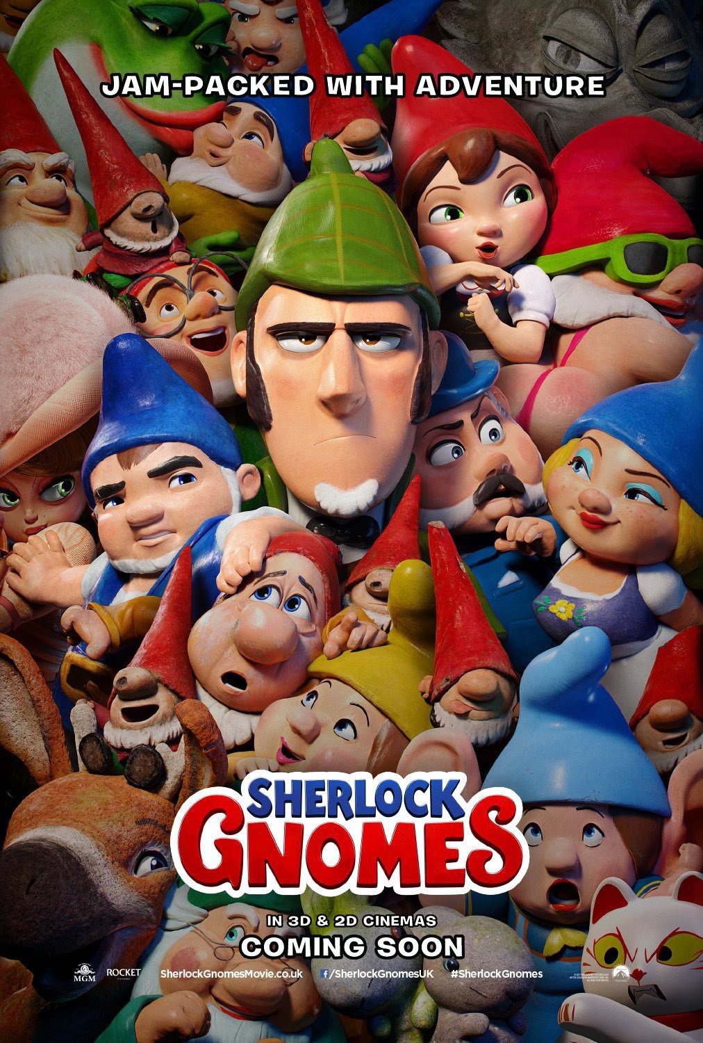 Sherlock Gnomes Main Poster