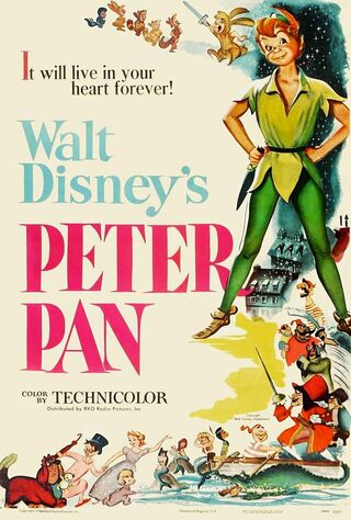 Peter Pan (1953) Main Poster