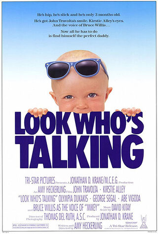 Look Who's Talking (1989) Main Poster